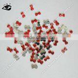 Acrylic Rhinestone Flat Backcr Bowknot Shape Red Color for Nail Art thumbnail-1