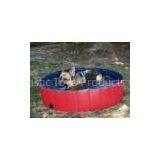 Portable Dog Bath Tub, Pvc Inflatable Pool For Pet Refreshing Dip In Backyard, 120*30cm thumbnail-1