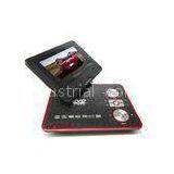 Black, Red, Blue 9inch Portable Car Dvd Player With Tv / Usb / Sd Jack / Evd / Hd / Cd / Fm / Games