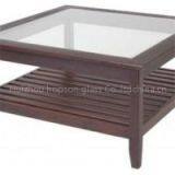 Square Glass Coffee Table Top thumbnail-1