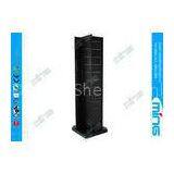 Four Way 4 Sided Metal Slatwall Gondola Display Stand With 450mm Depth