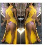 CUT OUT BOTTON DRESS