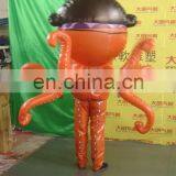 Customized Printed Backpack Inflatable Octopus Costume for Adults thumbnail-2