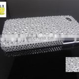 shining crystal iphone 5 gold stickers