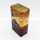 Airtight Food Grade Coffee Tin Cans /rectangle Coffee Tin Boxes thumbnail-2