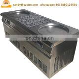 Multi- Function Double Round Pan Fried Ice Cream Roll Machine thumbnail-4