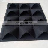 Felt Fabric Handle Vertical Wall Garden Planter Hanging Garden Grow Bags for Flower Vegetable thumbnail-7