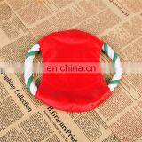 Customize LOGO Dog Training Bite Cotton Rope Round Flying Disc Dog Toys thumbnail-5