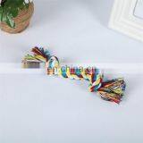 Small to Large Dog Play Colored Double Knots Handmade Cotton Pet Rope Toy thumbnail-6