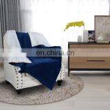 Hot Sale Wholesale Thick Double Flannel Sherpa Lambskin Blanket thumbnail-5