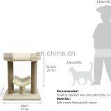 China Wooden Small Cat Tree Floor to Ceiling Cat Tree Cat Tree Condo Tower thumbnail-5