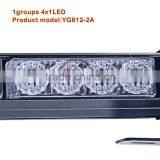 Amber LED Warning Strobe Light Bar With Magnetic for Emergency /Engineering /Rescue/ Barrier Off-road Vehicle 4.9in 35inch thumbnail-2