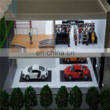 Abs and Acrylic Handmade Model With Building Model Cars, 3d Building Models thumbnail-4