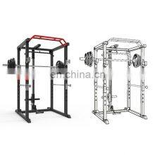 Chinese Manufacturers Use Fitness Equipment Heavy Duty Strength Training Device Squat Rack Weightlifting Half Rack thumbnail-4