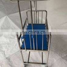 Stainless Steel Baby Mosquito Net Swing Bed Baby Sleeping Crib Cot Baby Bed thumbnail-3