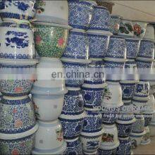 Chinese Small and Big Size Ceramic Planter Flower Pots for Indoor and Garden thumbnail-1