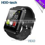 2015 Hot Selling Bluetooth Smart Watch U8 Waterproof Wirst Watch for Samsung Xiaomi Iphone Android Phone