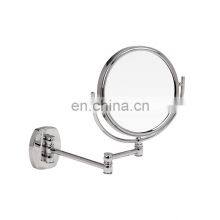 Wall Mounted Extended Folding Double Sided Makeup Mirror for Bathroom thumbnail-1