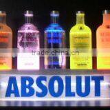 Hot Sale Acrylic LED Bottle Display Rack