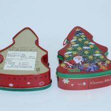 Christmas Tree Tin Box Chocolate Candy Gift Packaging Tin Box thumbnail-3