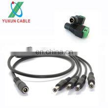 12 V Dc Extension Cable CCTV Camera 4 Channel Male To Female DC Adapter thumbnail-4