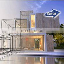 Smarthouse High Quality Prefabricated Light Steel Villa With Car Garage thumbnail-1