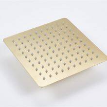 Sanitary Shower Set Wall Mounted Ultra Thin Rain Shower Head 30x30cm Sanitary Bathroom System Handheld Showerhead thumbnail-3