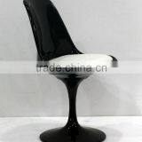 Replica Classic Fiberglass Armless Tulip Side Chair With Fabric Cushion by Eero Saarinen thumbnail-2