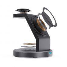 Trending Products 2023 New Arrivals 15W Quick Chargers 3 In 1 Wireless Charger For Iphone 15 Watch Earphone thumbnail-5