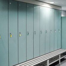 Custom Made Durable Gym School Parcel Locker Compact HPL Locker for Sale thumbnail-4