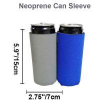 Factory Wholesale Sublimation Blank Beer Can Cooler Sleeve Foam 12 oz Insulated Neoprene Custom Coozies thumbnail-3
