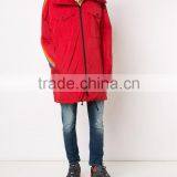 2016 New Design Stylish Hooded Red Rainbow Mens Winter Trench Coat thumbnail-3