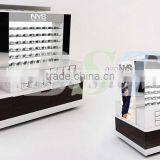 Modern Display Case Top 3x3W LED Lights NYS Sunglass Kiosk