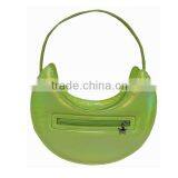 Cute Moon Shape Green Shiny PU Handbag for Teen thumbnail-2