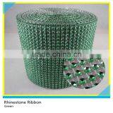 Rhinestone Plastic Mesh Plastic Crystal Rhinestone Mesh Rolls thumbnail-6