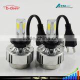 High Power 36W 3200LM H7 Led Headlight for Cars With Fan for Cooling