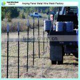 1.25lbs Studded Waterproof Pvc Coated Waterproof t Post for Fixing Plants