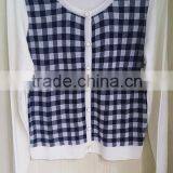 O-neck Women Knitted Short Polver Sweater Cardigan thumbnail-1