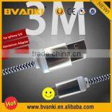 Durable Braided USB Cable for Iphone 5 Braided Cable for Iphone 6 thumbnail-2