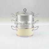 3 Layer Colorful High Temperature Coating Stainless Steel Steamer