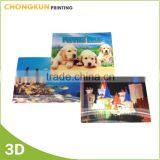 Factory Supply Printed 3D Lenticular Postcard Gift Souvenir Items