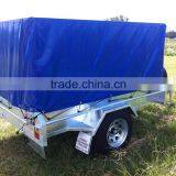 Tent Canvas Fabric Tarpaulin for Truck Cover Usage With Anti uv and Waterproof Purpose thumbnail-2