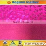 Colorful Raw Material Fashion Leopard Pattern Printed Suede Fabric for Making Shoes thumbnail-3