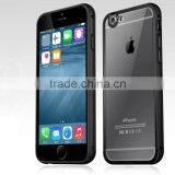 Transparent Acrylic Arc Back Cover With Multi Color Metal Bumper Cell Phone Cases for Iphone6 6plus thumbnail-5