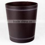 Fine Sewing Leather Waste Bin with Strong Structure