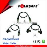 60cm Coaxial Connecting BNC Connector Cable, Folksafe FS-BNC 60