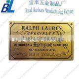 Plat Antique Address Name Plates in Zinc Alloy thumbnail-1