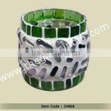 Glass Votive--Glass Mosaic Votive thumbnail-1