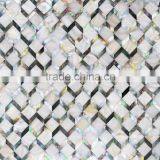 Preciouse Parallelogram blacklip sea shell mosaic mix freshwater mother of pearl mosaic panel