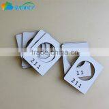Trade Assurance ABS Plastic Numbered Key Tags for Gym Lockers
